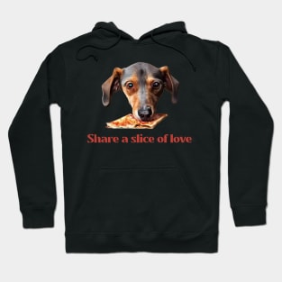 Share a slice love Hoodie